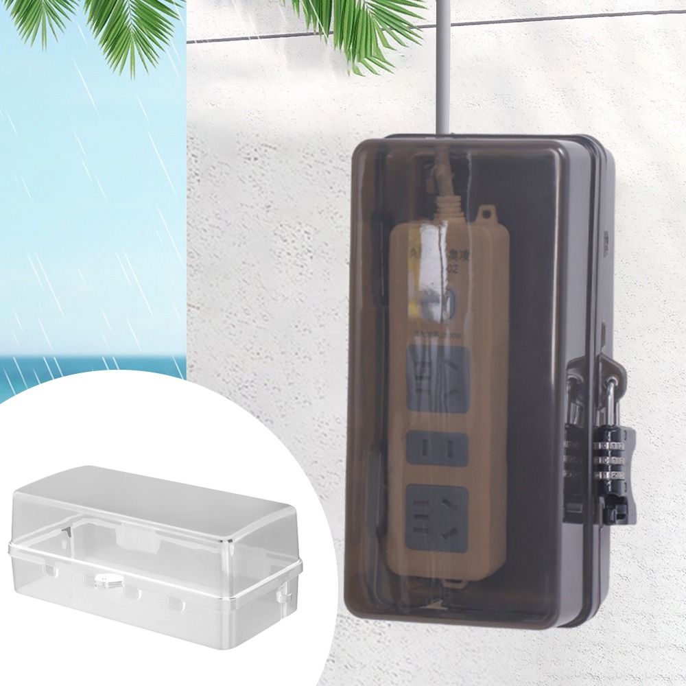 Outdoor Power Strip Weatherproof - Портативный пластиковый бокс для розеток, защита