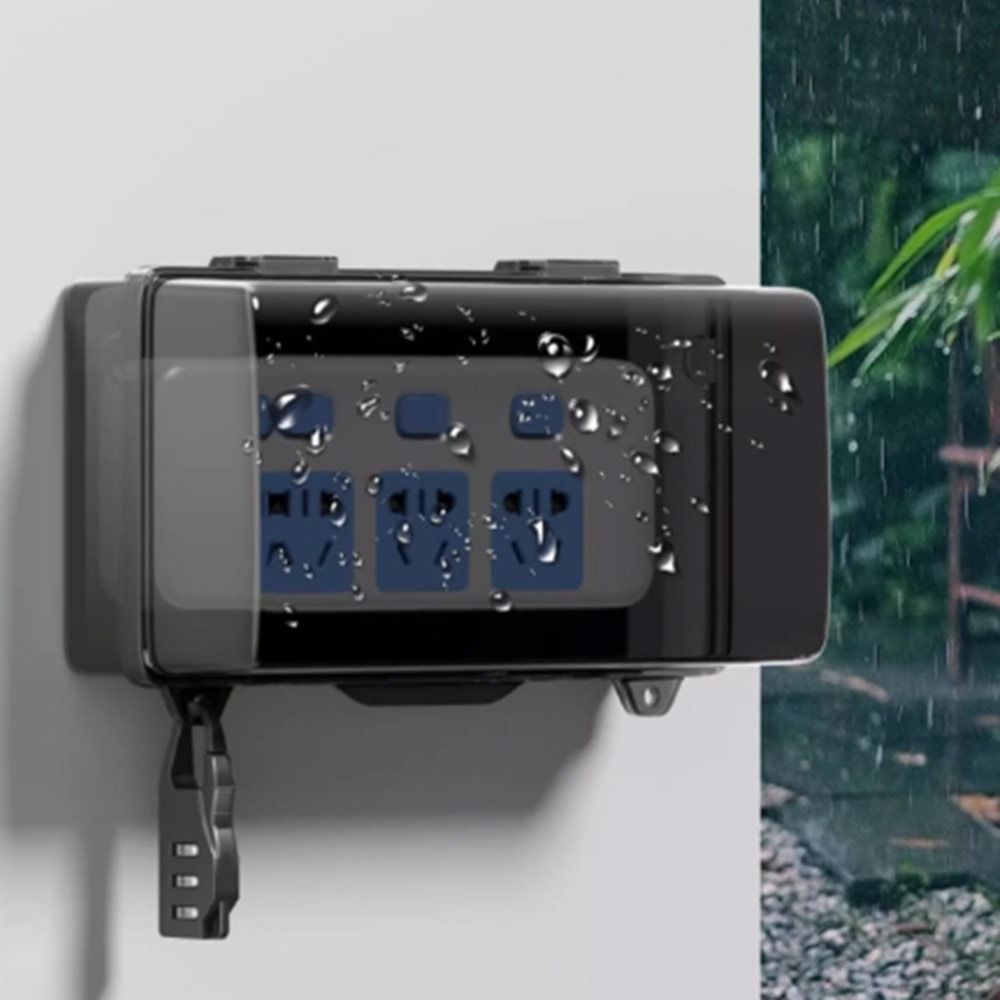 Прочный пластиковый водонепрон – обзор и цена Outdoor Power Strip Weatherproof
