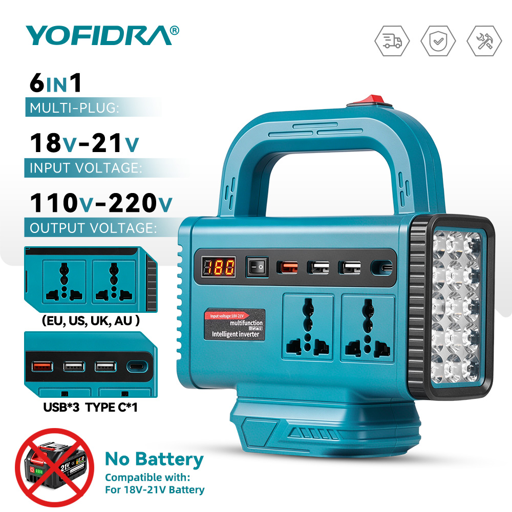Портативный инвертор YOFIDRA 2 – обзор и цена Ac Outdoor Power