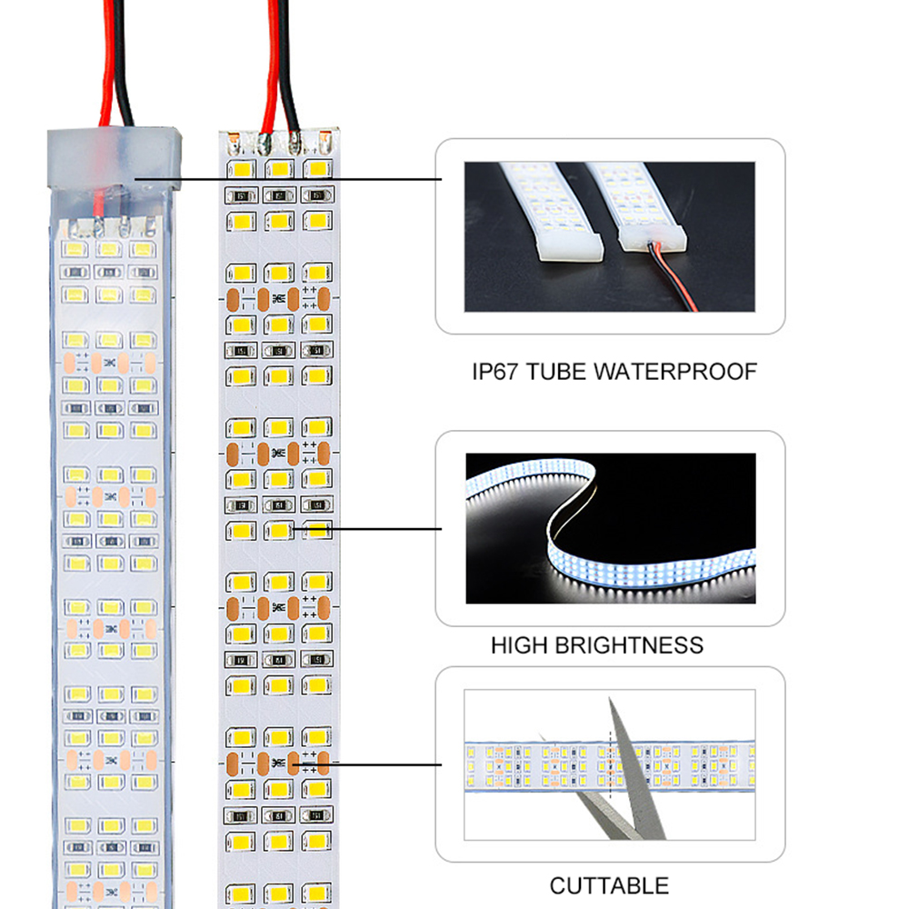 5 м высокая яркость SMD2835 тр – обзор и цена Outdoor Power Strip Weatherproof